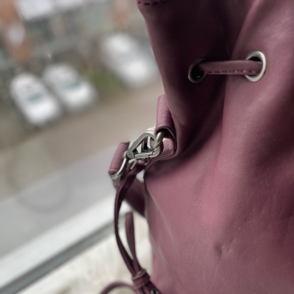 Purple Matt & Nat Large Bucket Bag - Picture 3 of 5